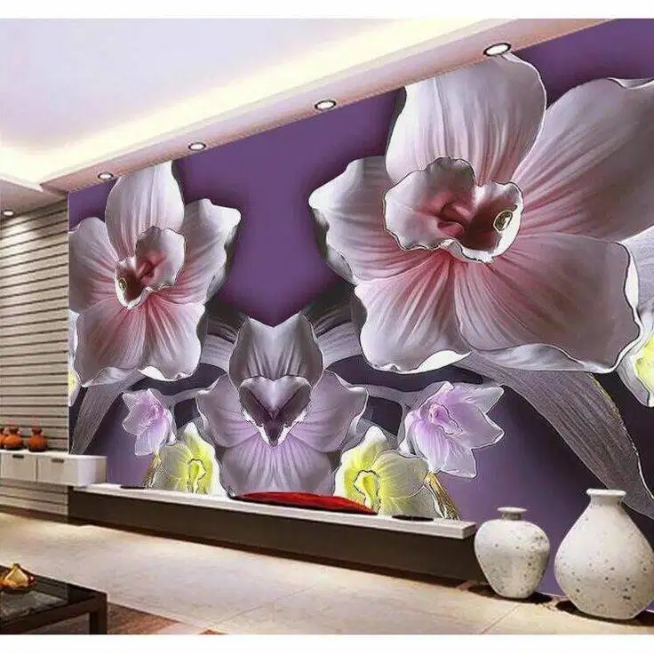 Pesan wallpaper dinding 3d custom toko jual dan pasang gorden murah
