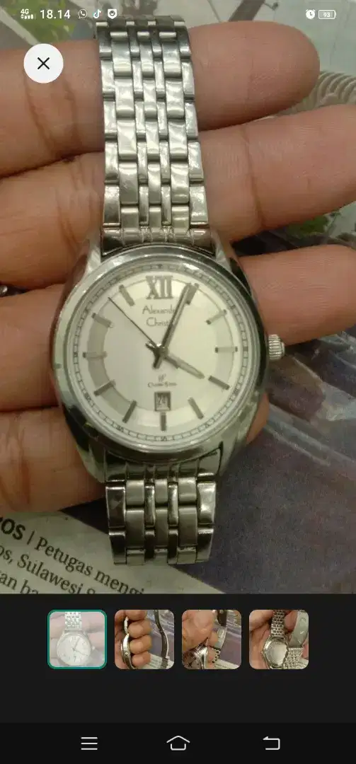 Jam Tangan Alexander Christie Slim