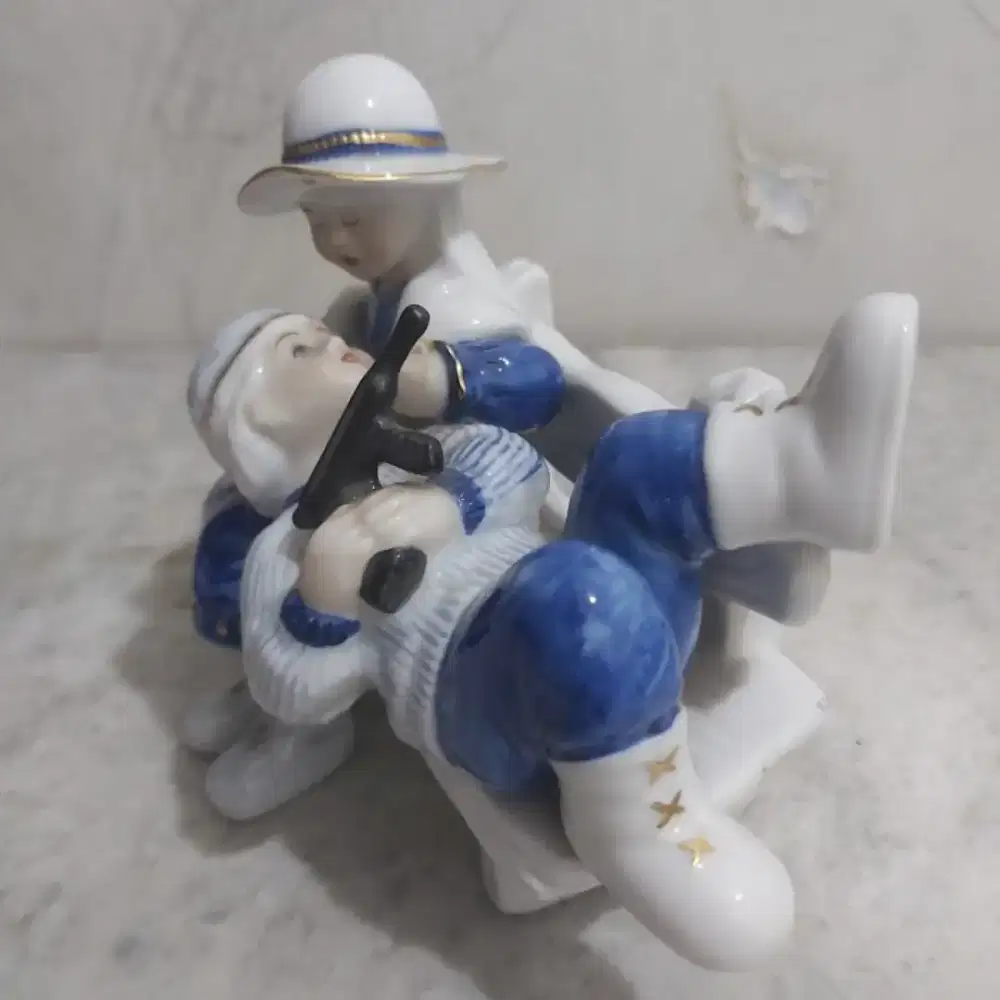 Pajangan keramik eropa