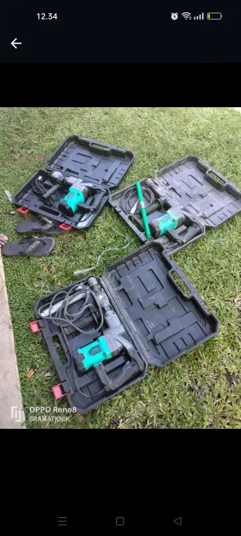 rental. Jack hammer/dril. stamper. Genset. Vibrator. Coring. Cutting