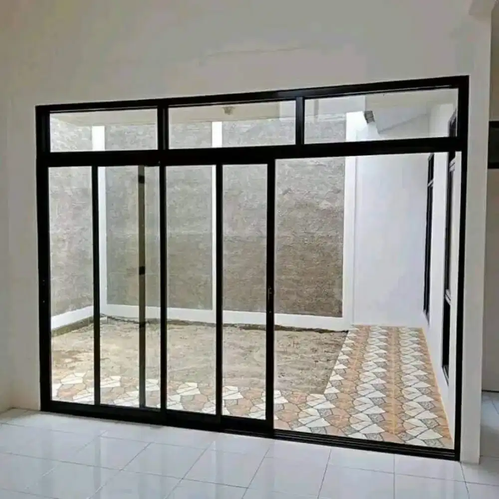 Partisi Dan Pintu kaca