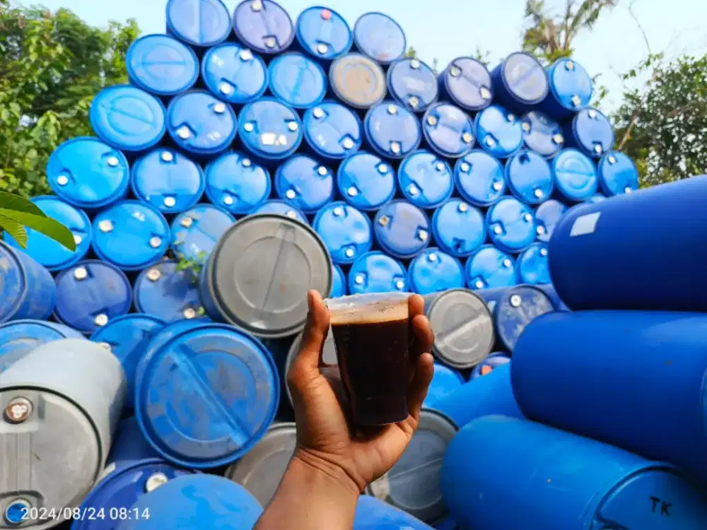 Drum polygen 200 ltr. Bekas sekali pakai