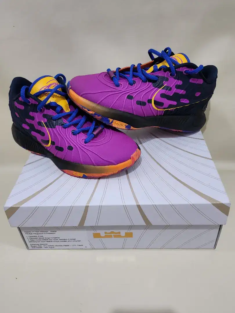 Sepatu Basket NIKE LEBRON XXI SE (GS) Hyper Violet FN5040 - 500