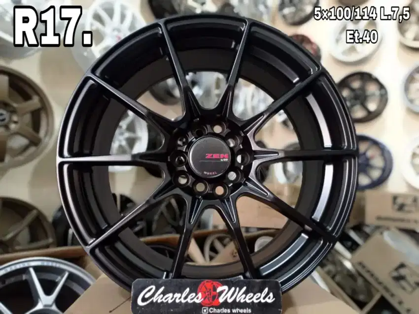 Velg mobil zen Black r17 sienta avanza innova dll