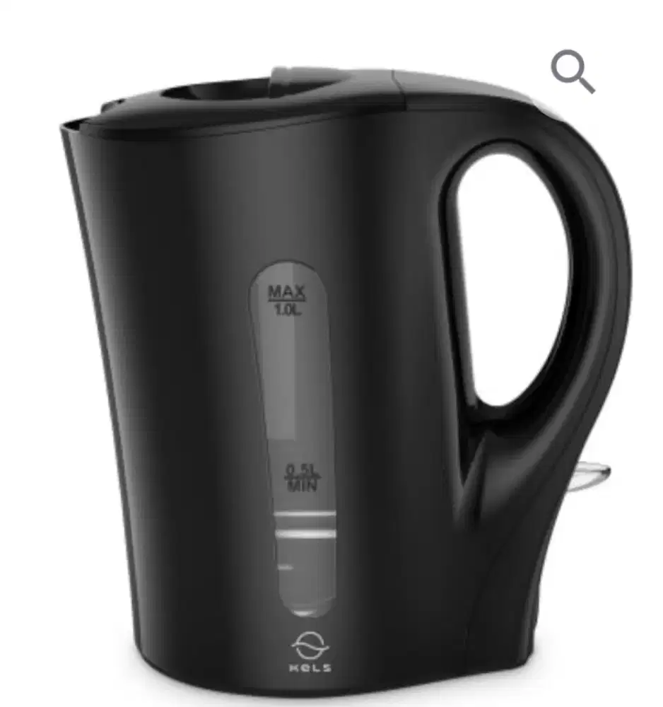 Kels 1lt Daven Teko Listrik Hitam