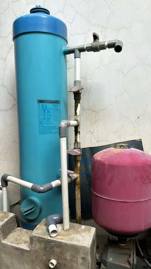 Ganti media filter Air