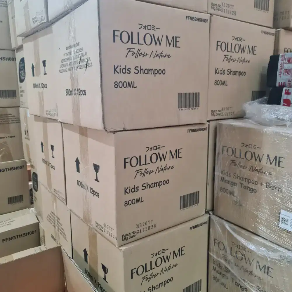 Kardus Bekas Shampoo Import Termurah Berkualitas