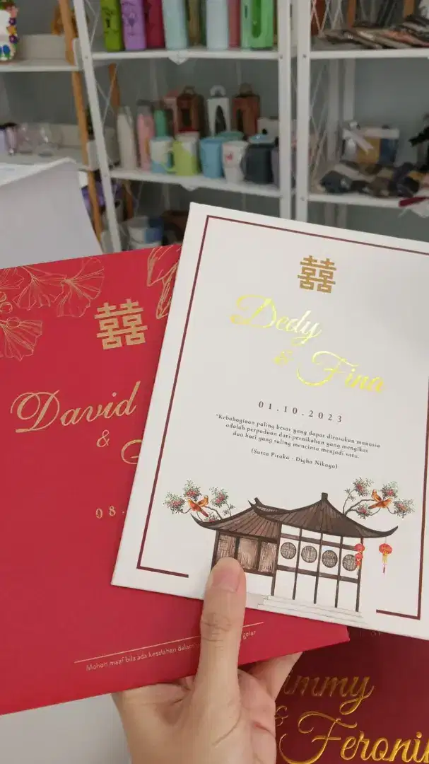 FINISHING UNDANGAN SOUVENIR