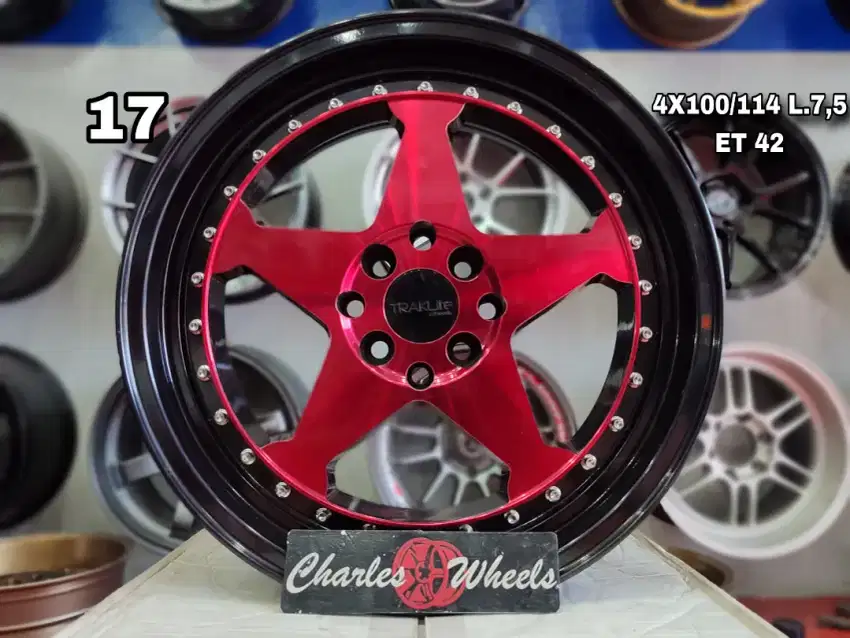 Velg mobil traklite r17 raize vios avanza livina jazz yaris