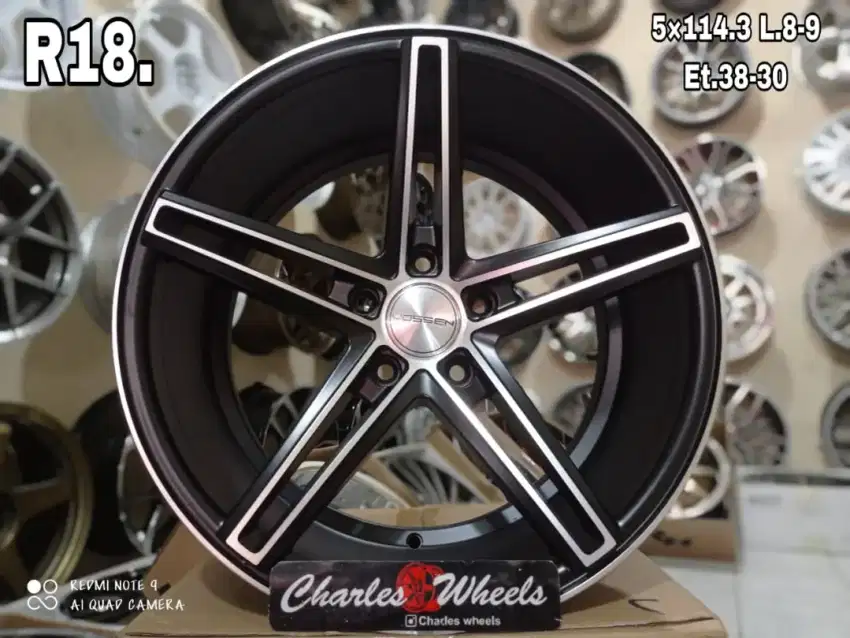 Velg mobil vossen R18 Mercedes mazda cx innova terios dll