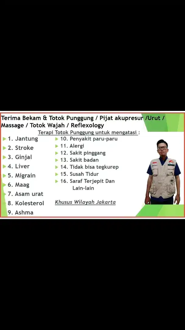 Bekam dan totok punggung