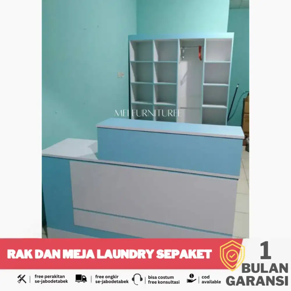Rak dan meja sepaket murah