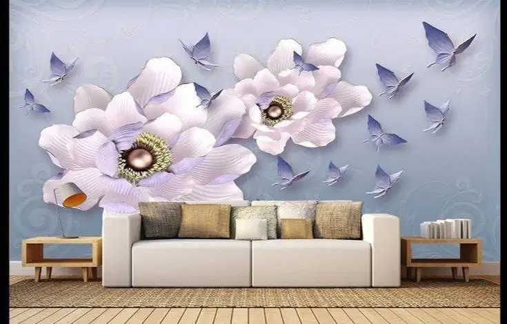 Jual gorden hordeng gordyn tirai jendela wallpaper dinding 3d custom