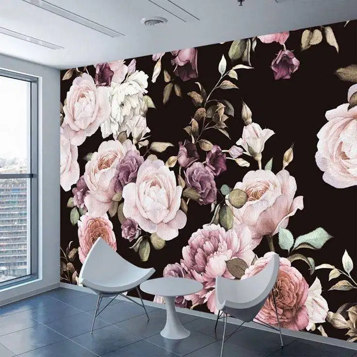 Pesan wallpaper dinding 3d custom toko jual dan pasang gorden murah
