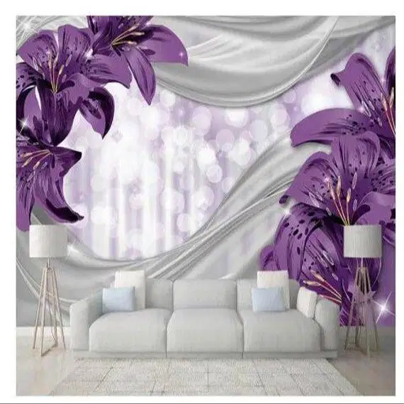Pesan wallpaper dinding 3d custom toko jual dan pasang gorden murah