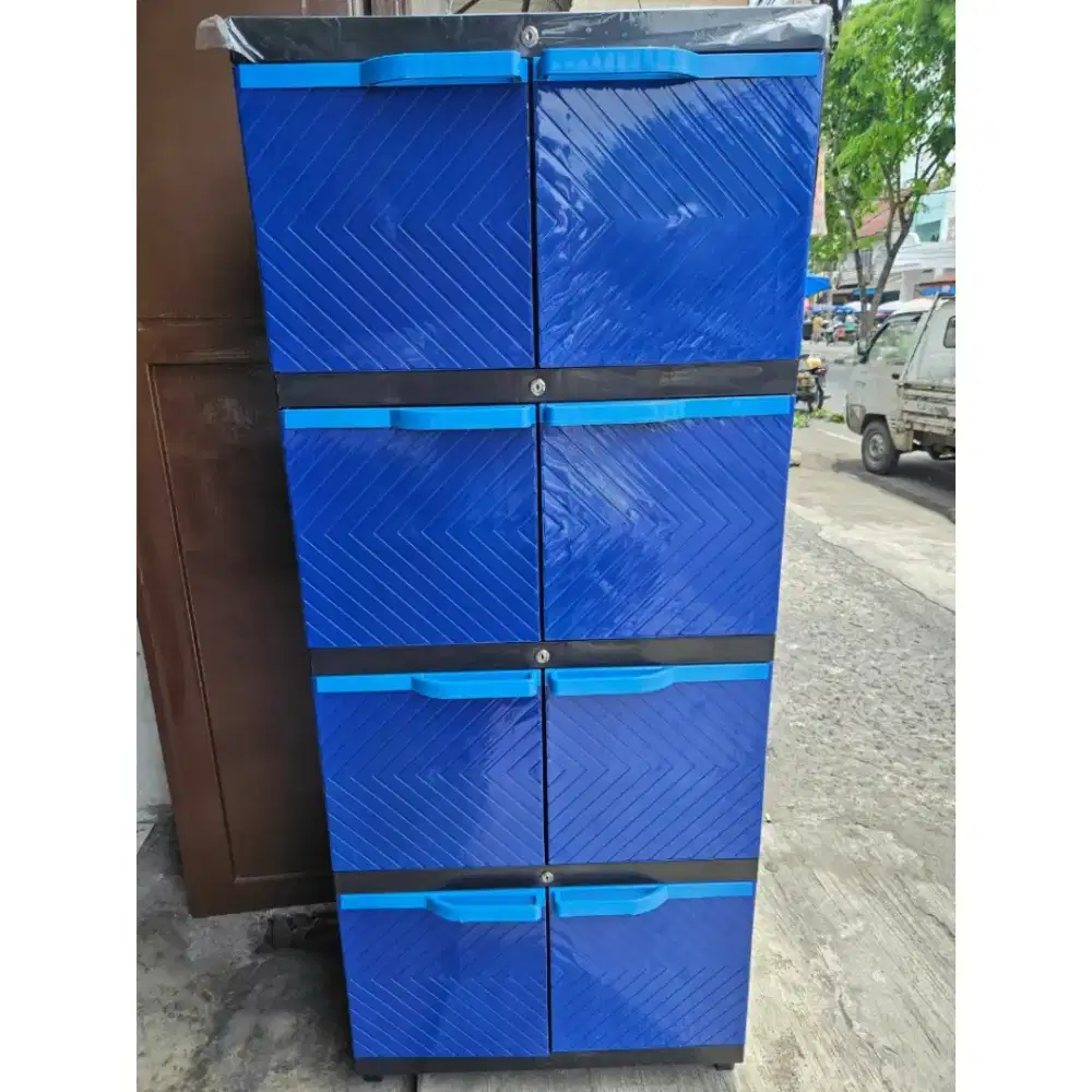 Lemari plastik G1 4tingkat