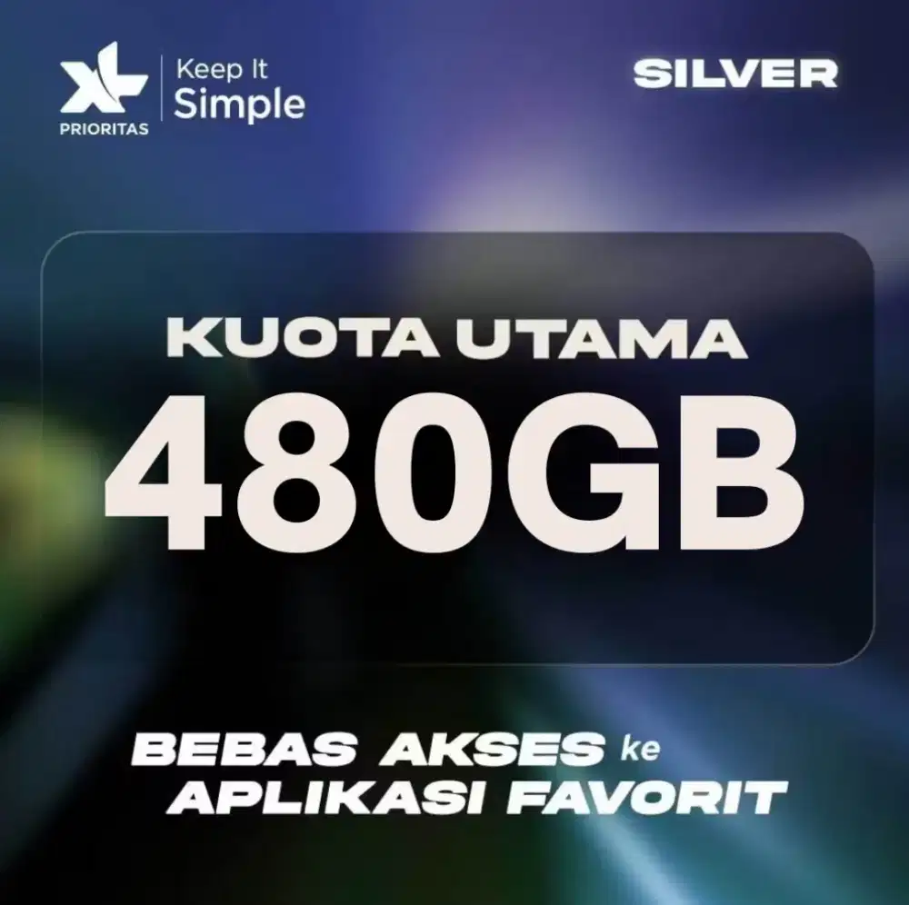 480GB XL PREMIUM PRIORITAS 24 Bulan