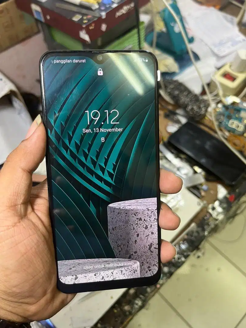 Lcd Samsung A22 4G OLED (Harga plus pasang)