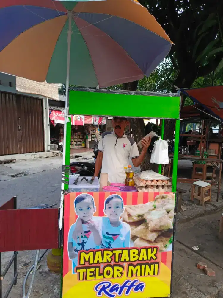 Jual gerobak lipat