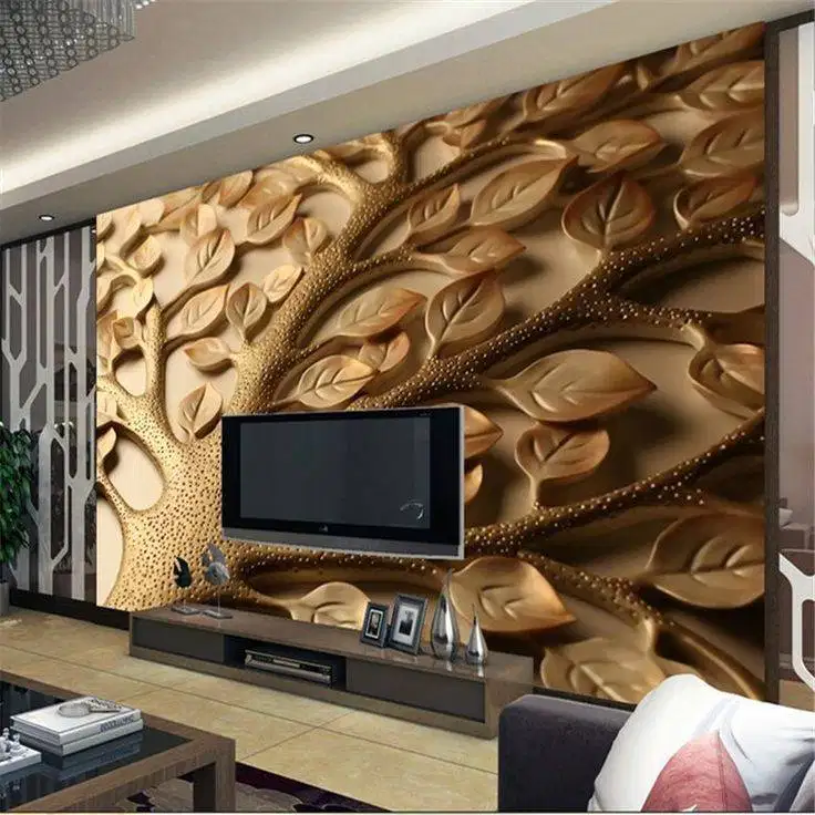 Pesan wallpaper dinding 3d custom toko jual dan pasang gorden murah