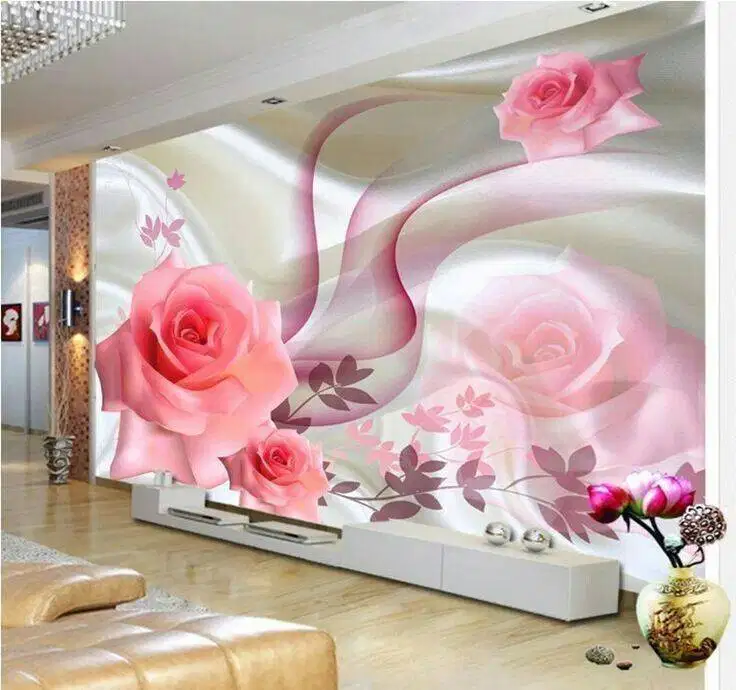 Pesan wallpaper dinding 3d custom toko jual dan pasang gorden murah
