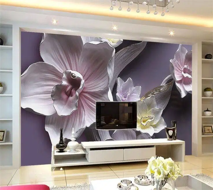 Pesan wallpaper dinding 3d custom toko jual dan pasang gorden murah