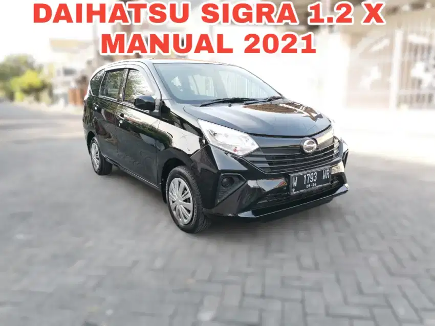 Daihatsu Sigra 1.2 X Manual 2021