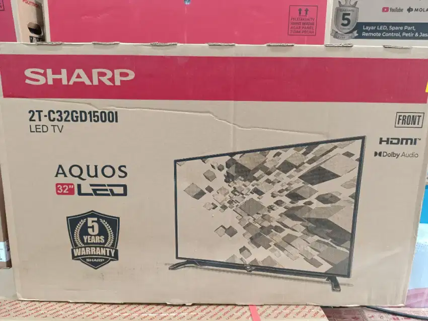 Digital TV Sharp 32inci. Baru