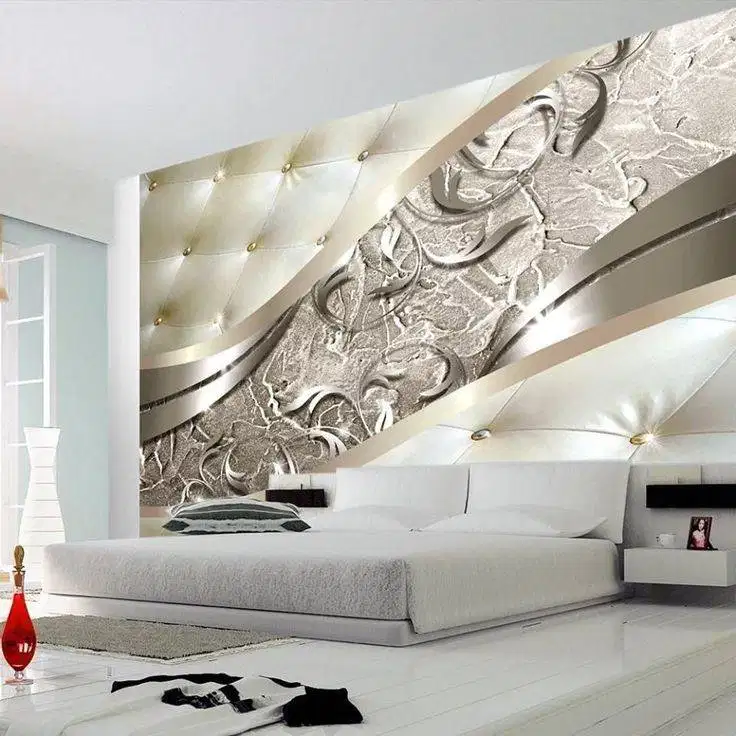 Jual gorden hordeng gordyn tirai jendela wallpaper dinding 3d custom