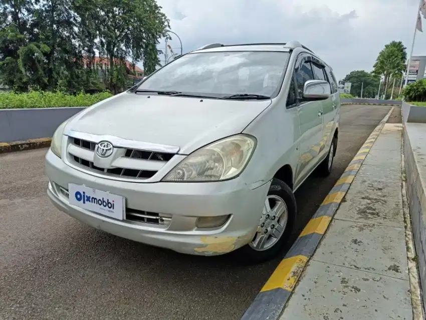 TDP Rendah - Toyota Kijang Innova 2.0 G Bensin AT 2005 Silver YTL