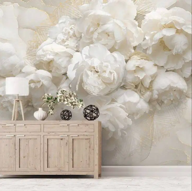 Pesan wallpaper dinding 3d custom toko jual dan pasang gorden murah