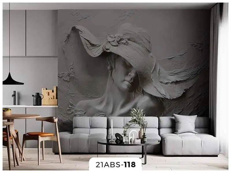 Pesan wallpaper dinding 3d custom toko jual dan pasang gorden murah