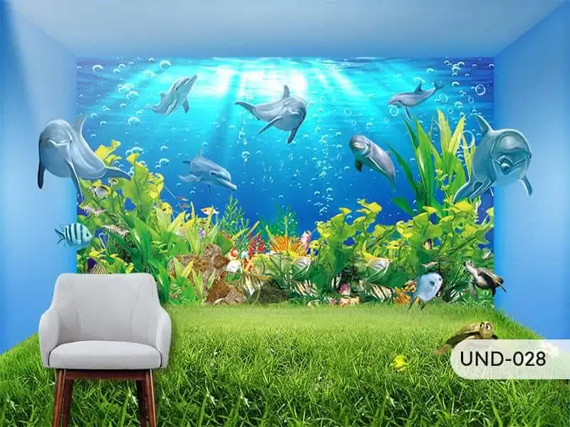 Pesan wallpaper dinding 3d custom toko jual dan pasang gorden murah