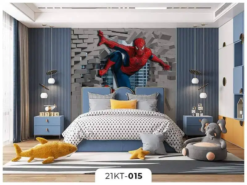 Pesan wallpaper dinding 3d custom toko jual dan pasang gorden murah