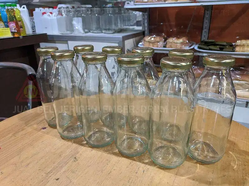 Botol Kaca Selai Susu Baru Yogyakarta