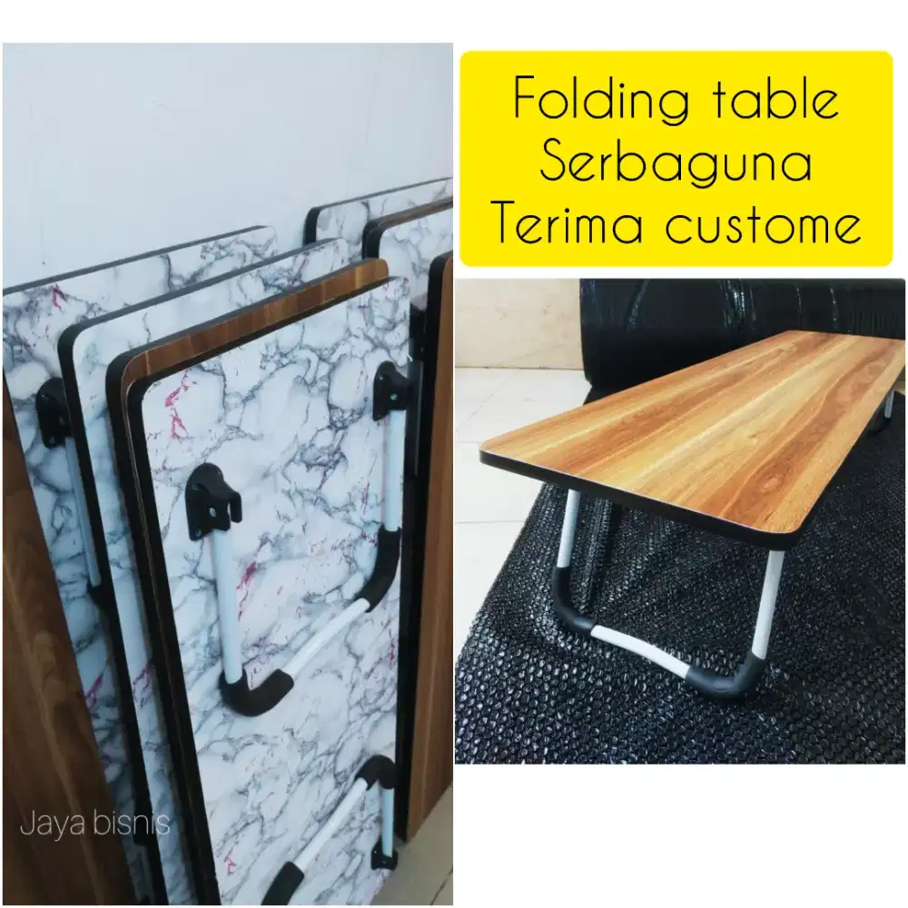 Meja Lipat Besar Lesehan serbaguna 120x40