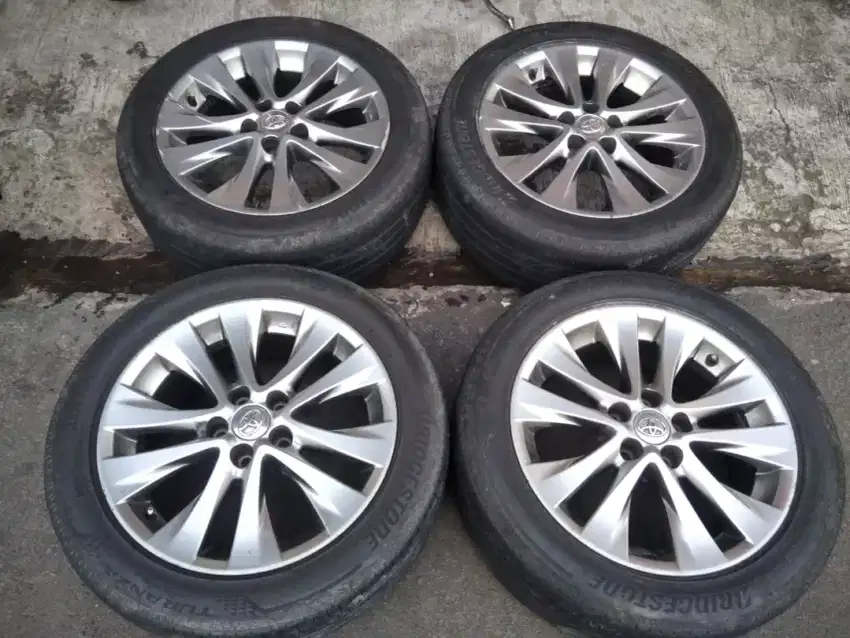 VELG toyota alphard vellfire ring Sama ban ring 18 sama Ban