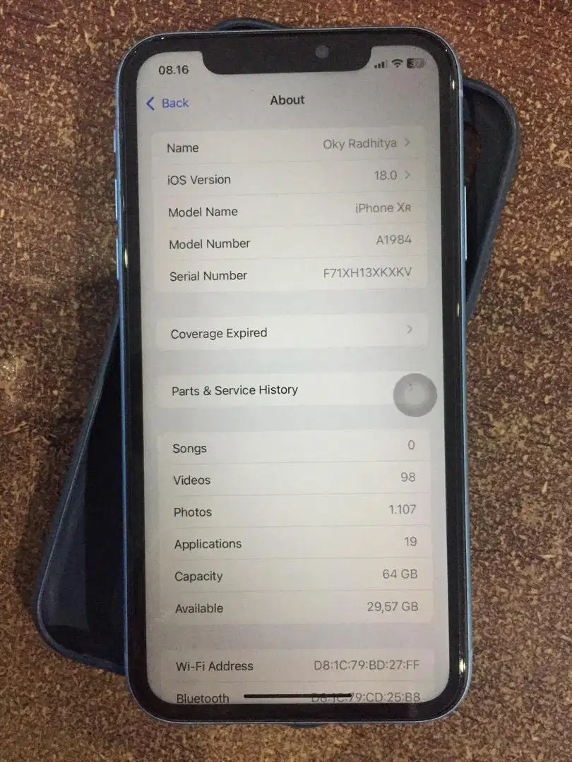 iPhone XR 64gb iOS 18