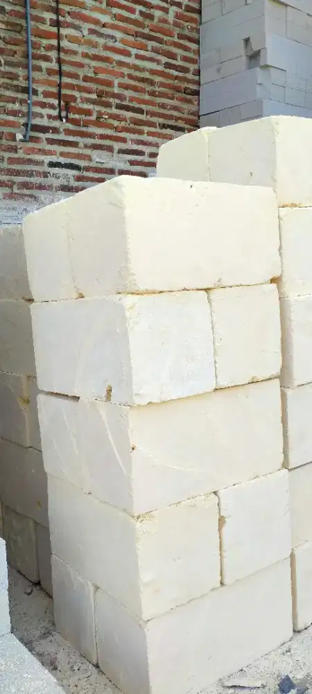 Batu kumbung buat pondasi