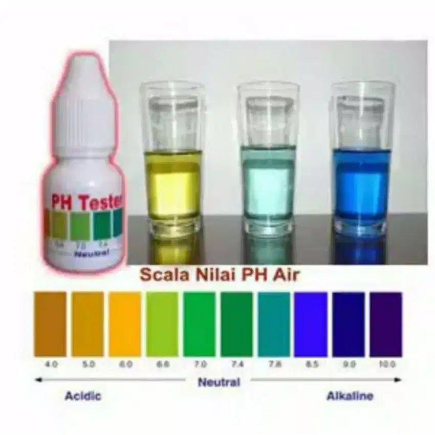 PH tester. Cairiab untuk test air buat minum. Di jamin 100% halal