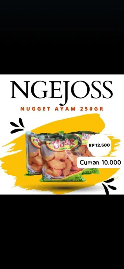 PROMO NAGET murah Ngejoss Naget