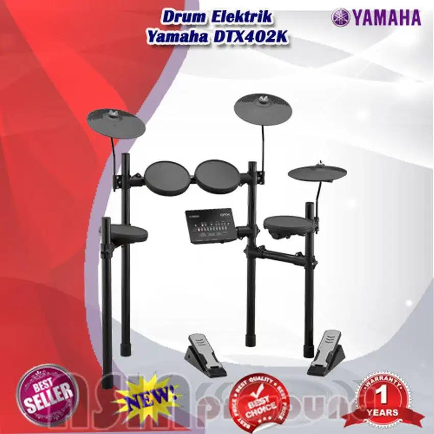 new drum elektrik yamah dtx402