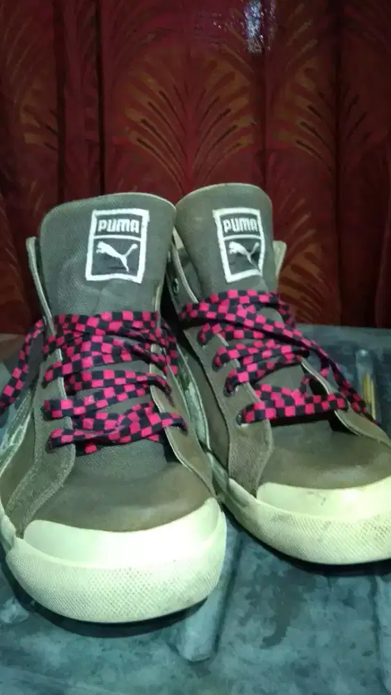 Sepatu 44 puma ori siap pakai nego cod rungkut ok