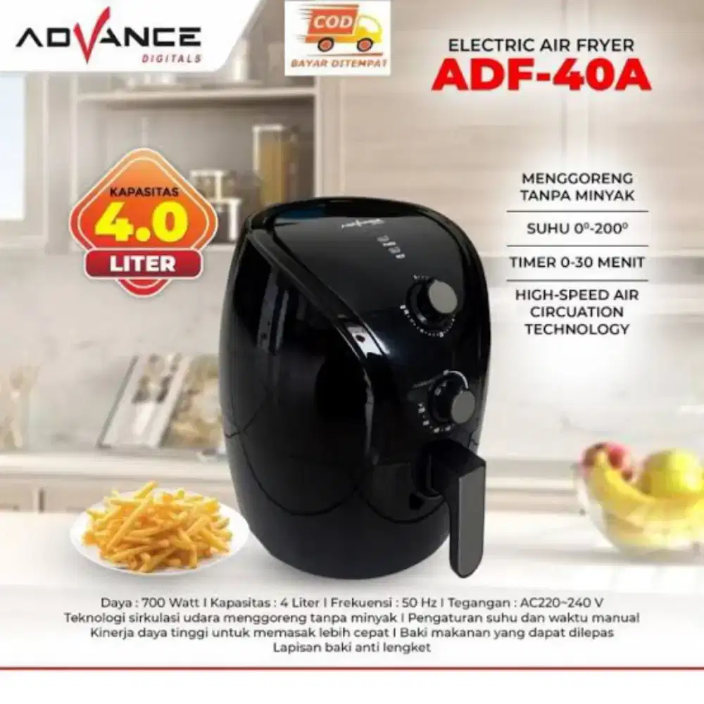 Jual murah dan bagus air fryer advance