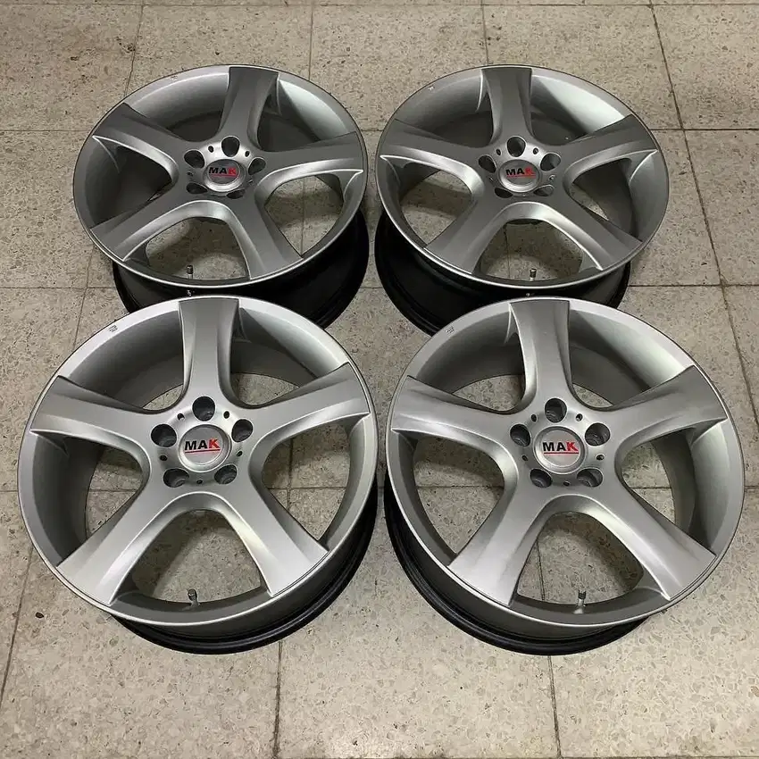 Italy MAK R-Action Ring 18 5x114 5x112 Velg Ori Original OEM Murah R18