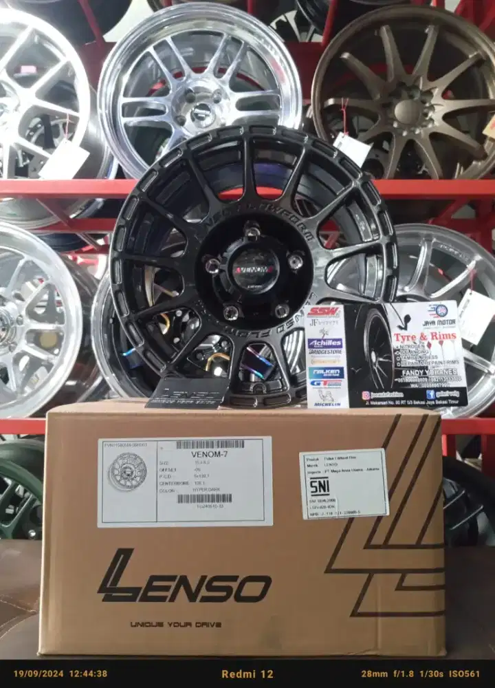 Velg jeep venom 7 r15 5x139.7 lbr8 et-6