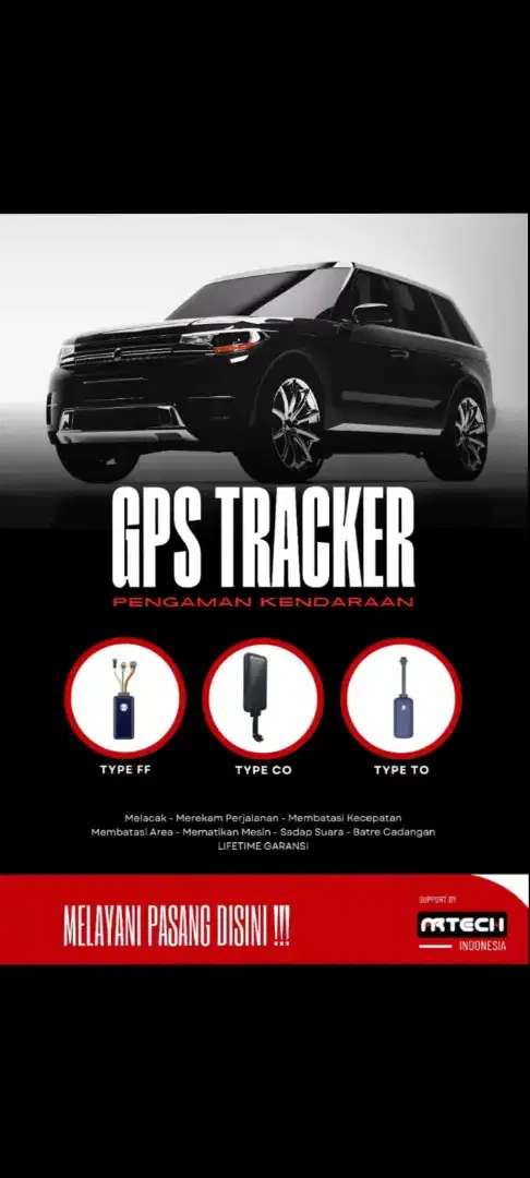 GPS TRACKER untuk mobil dan motor