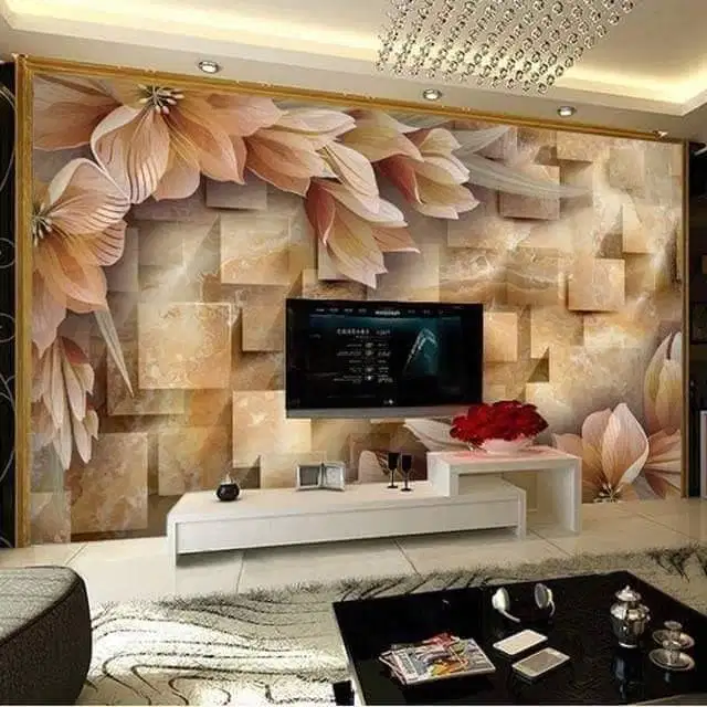 Jual gorden hordeng gordyn tirai jendela wallpaper dinding 3d custom