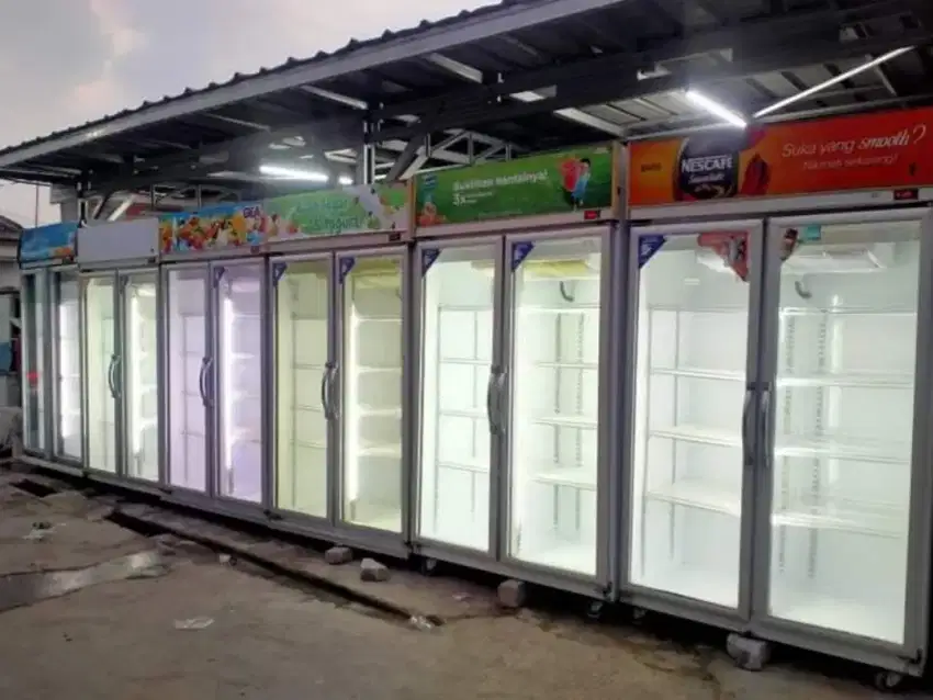 SHOWCASE CHILER 2 PINTU (second rasa baru)