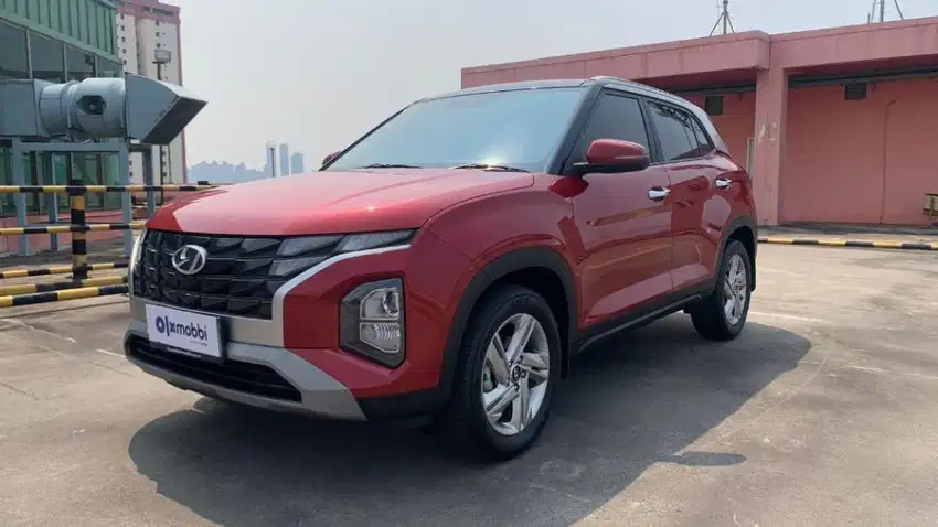 Pajak Panjang TDP 10Jt Hyundai Creta 1.5 Active Bensin-MT 2022 Merah /